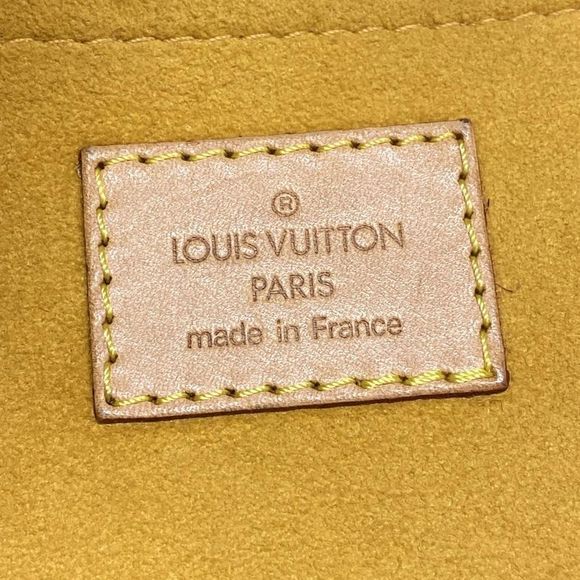 Louis Vuitton Shoulder Bag Monogram Denim Baggy PM M95049 Blue Cotton Leather - Picture 12 of 16